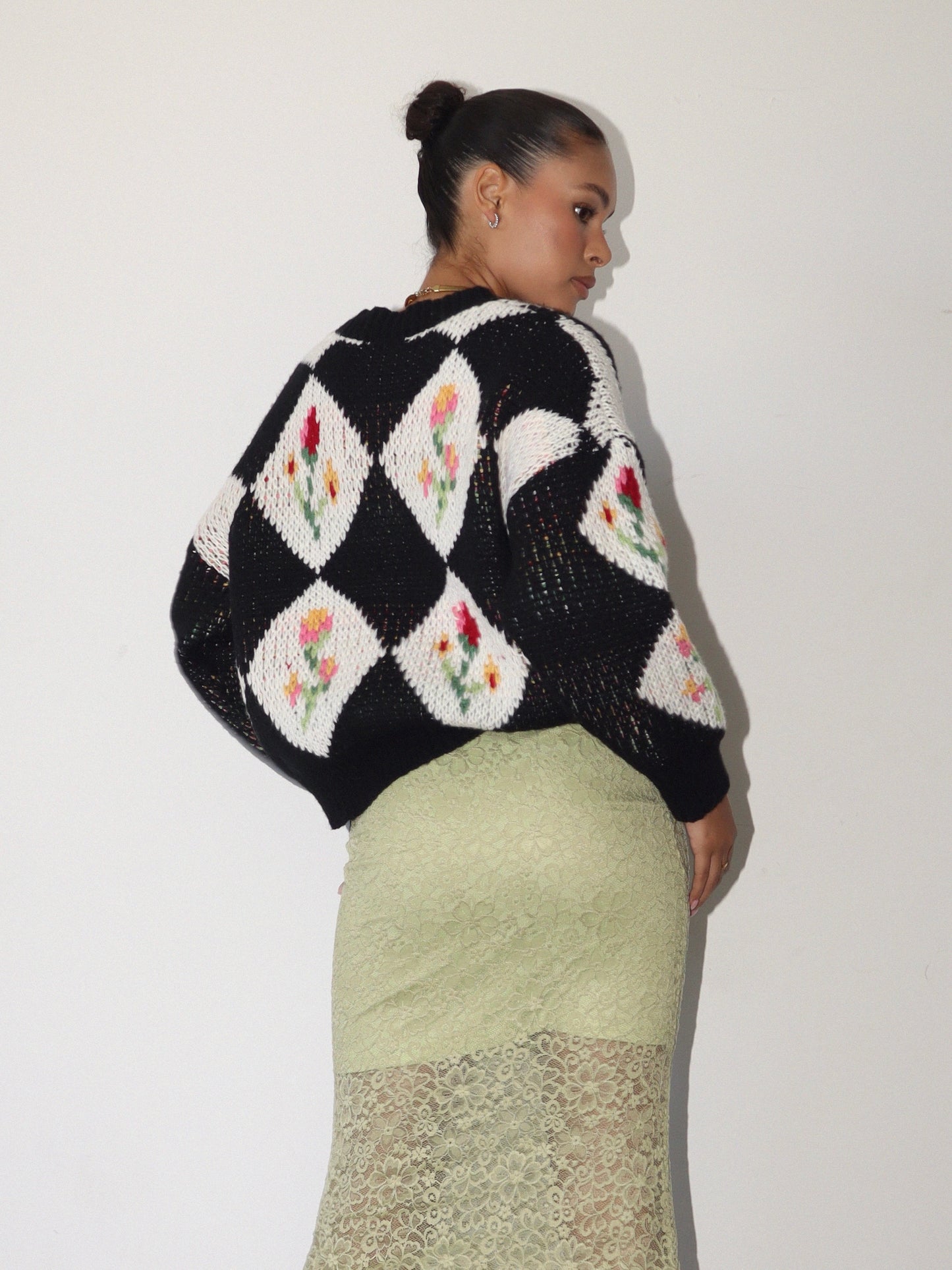Gemma Vintage Floral sweater