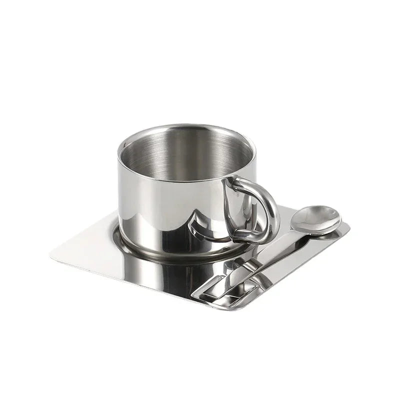 Mono Stainless Steel Coffee Cup Set