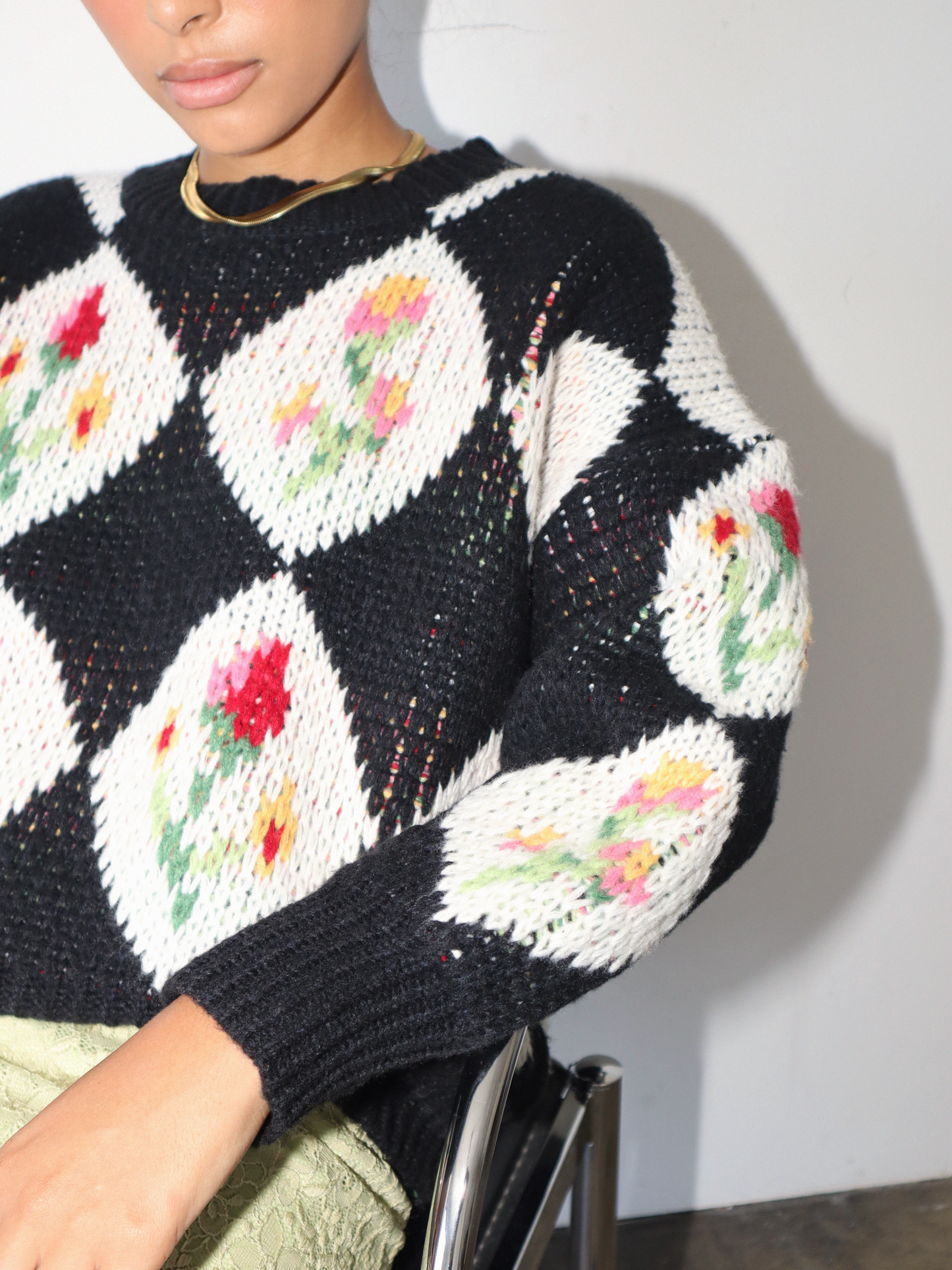 Gemma Vintage Floral sweater