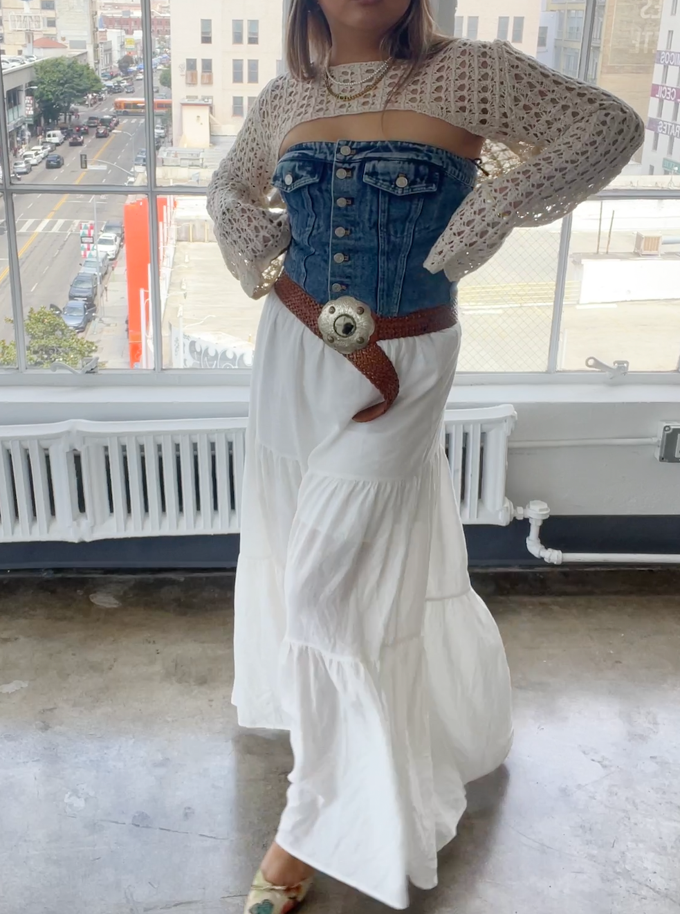 Easy way crochet bolero top