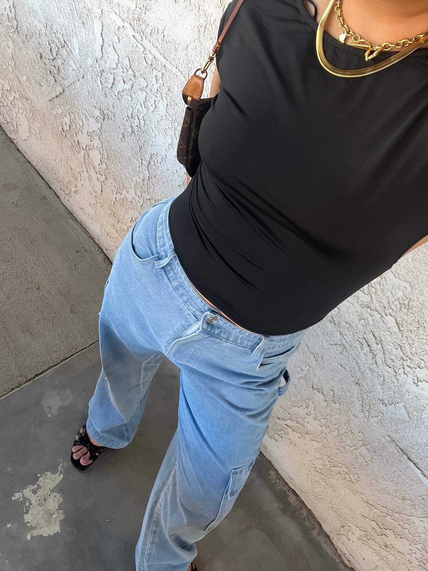 Ryder denim cargo pants
