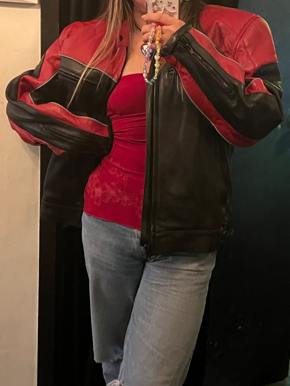 Eden motor leather jacket