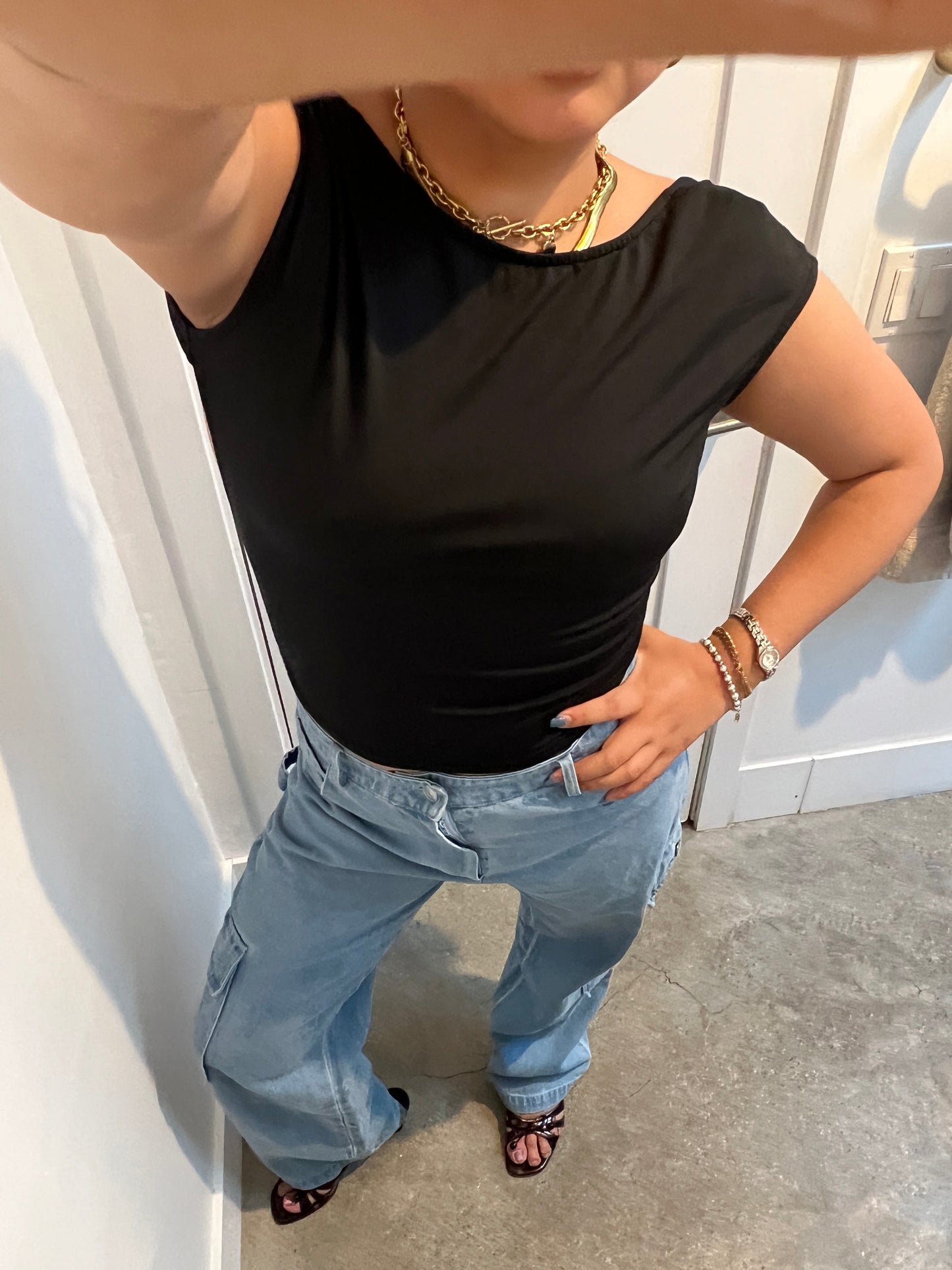 Ryder denim cargo pants