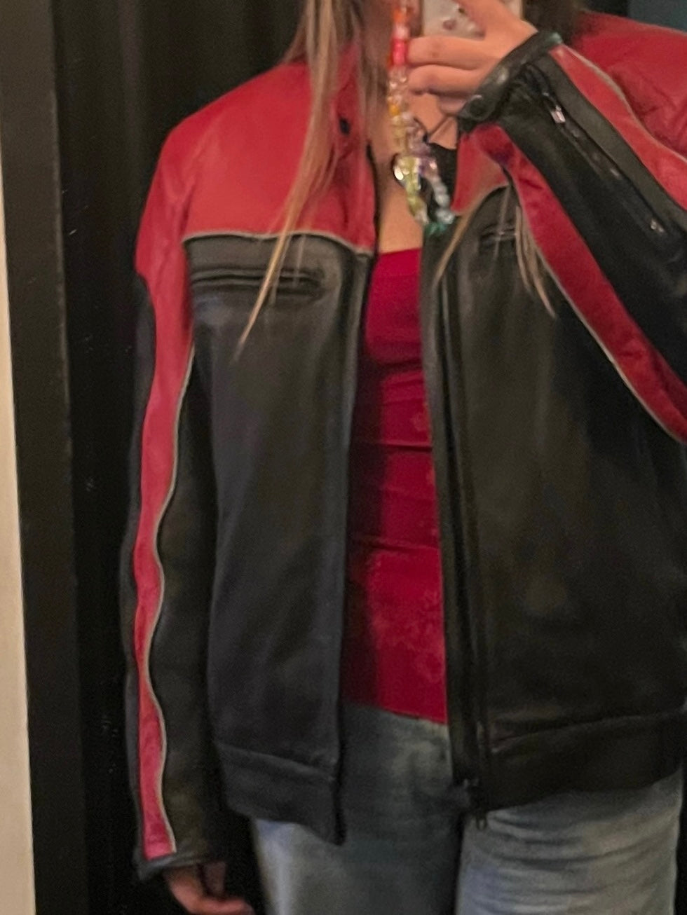 Eden motor leather jacket