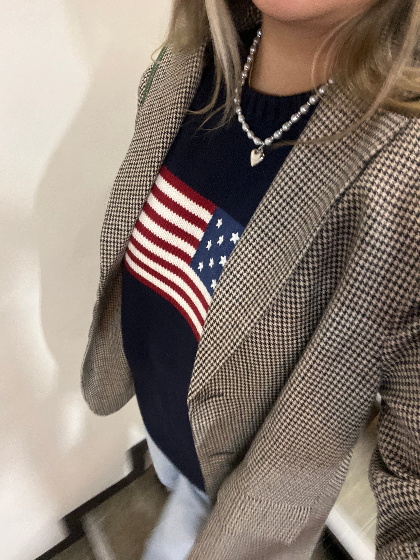 Mood plaid blazer