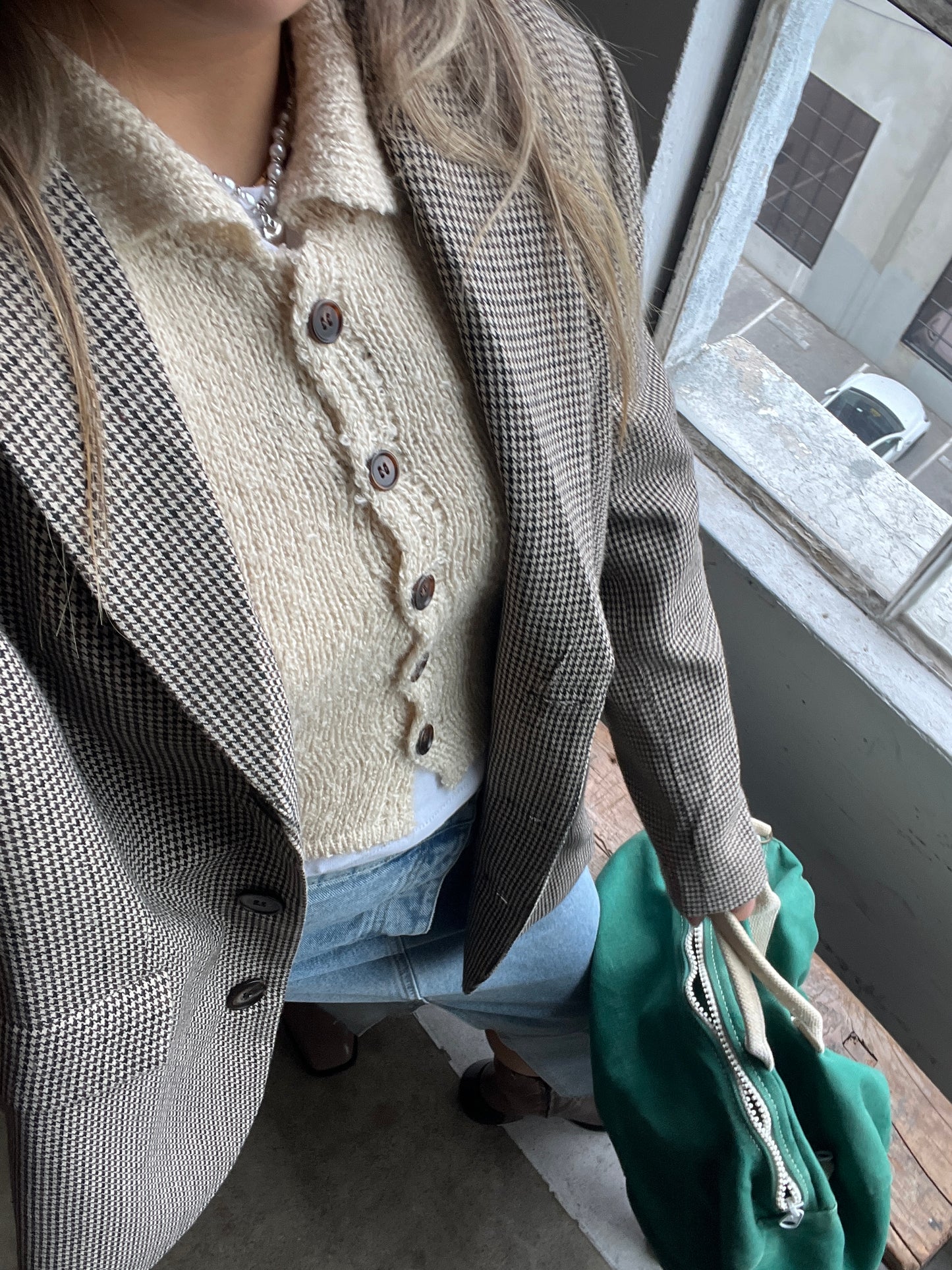 Mood plaid blazer