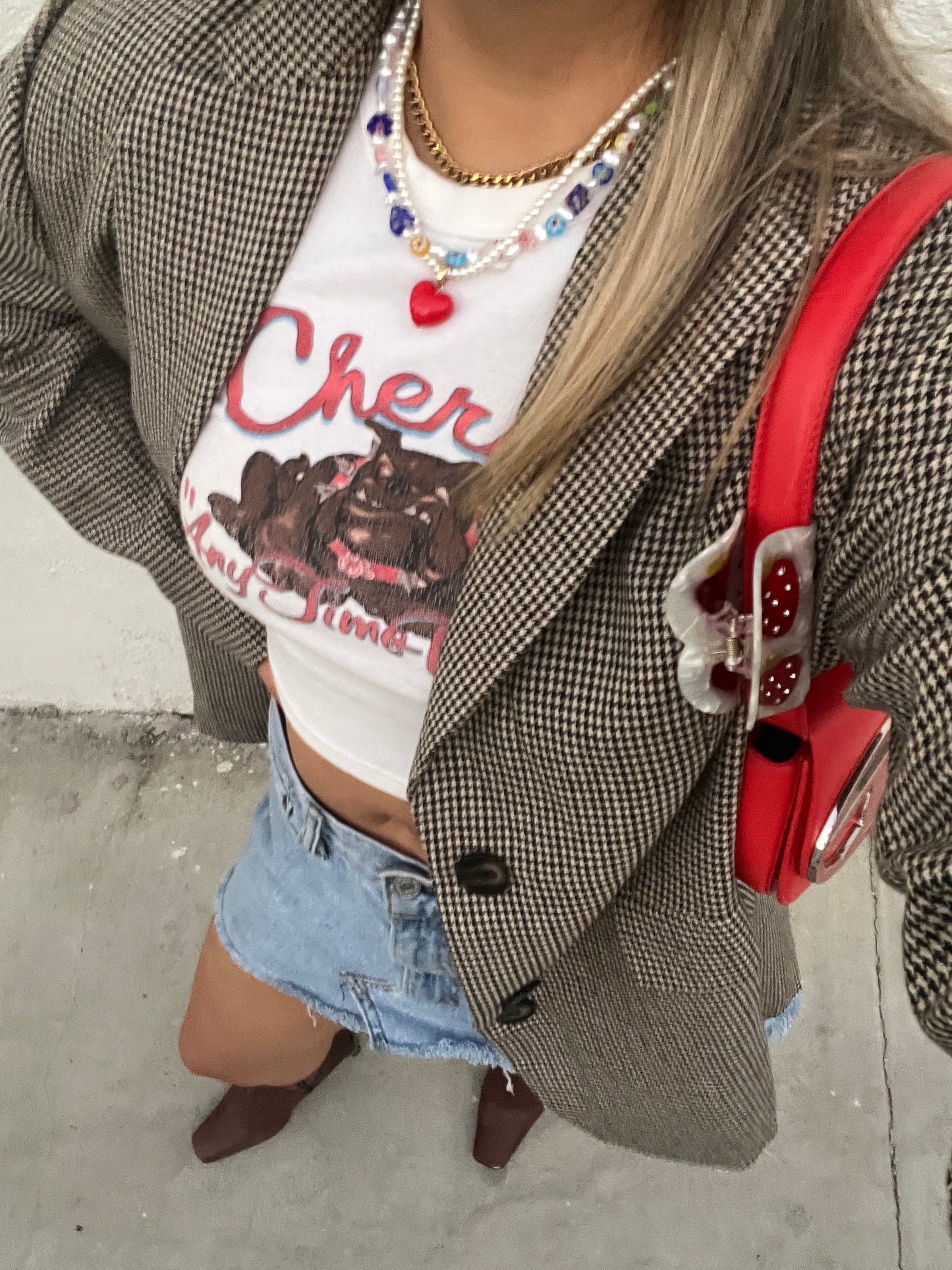 Mood plaid blazer