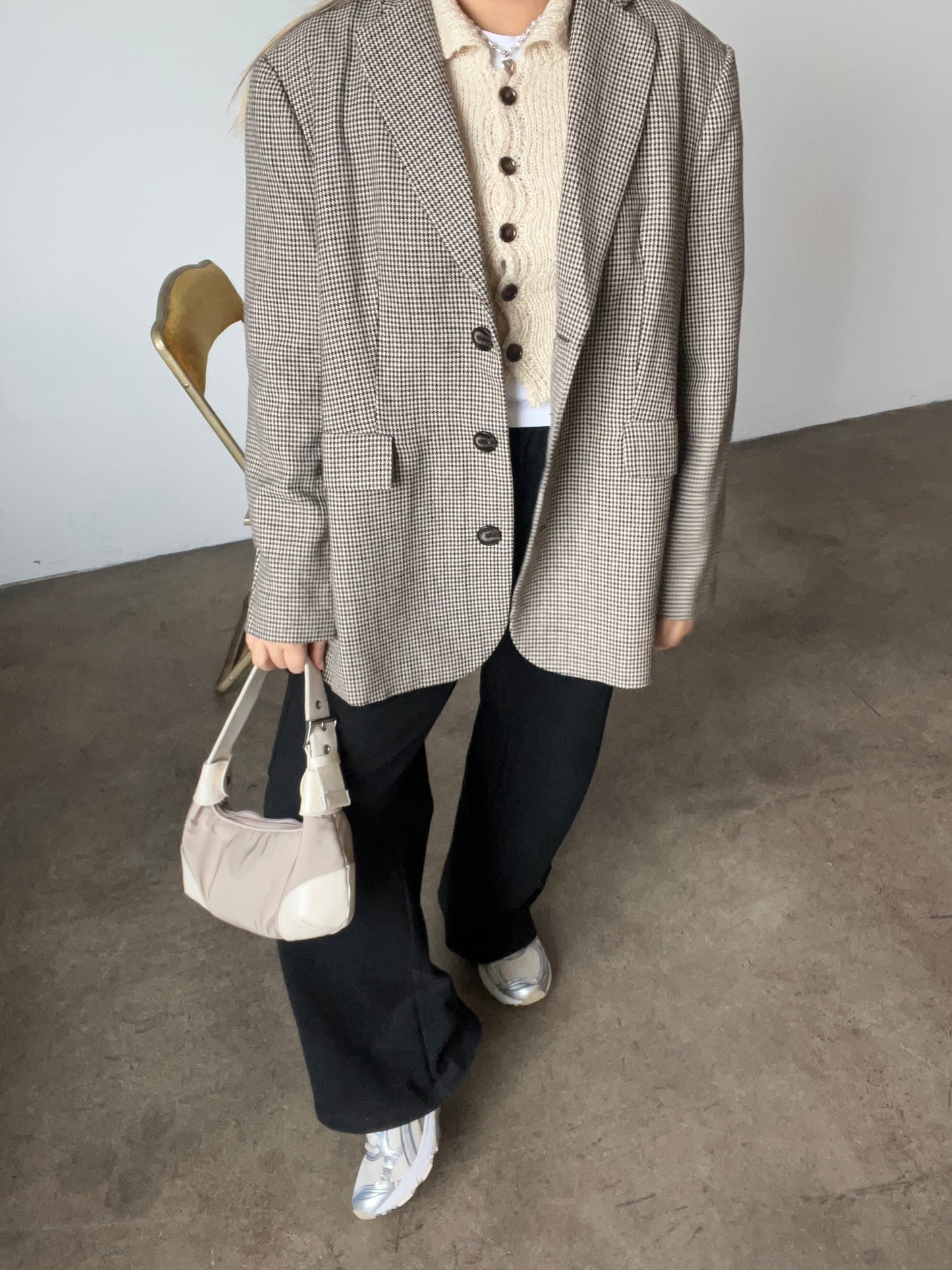 Mood plaid blazer