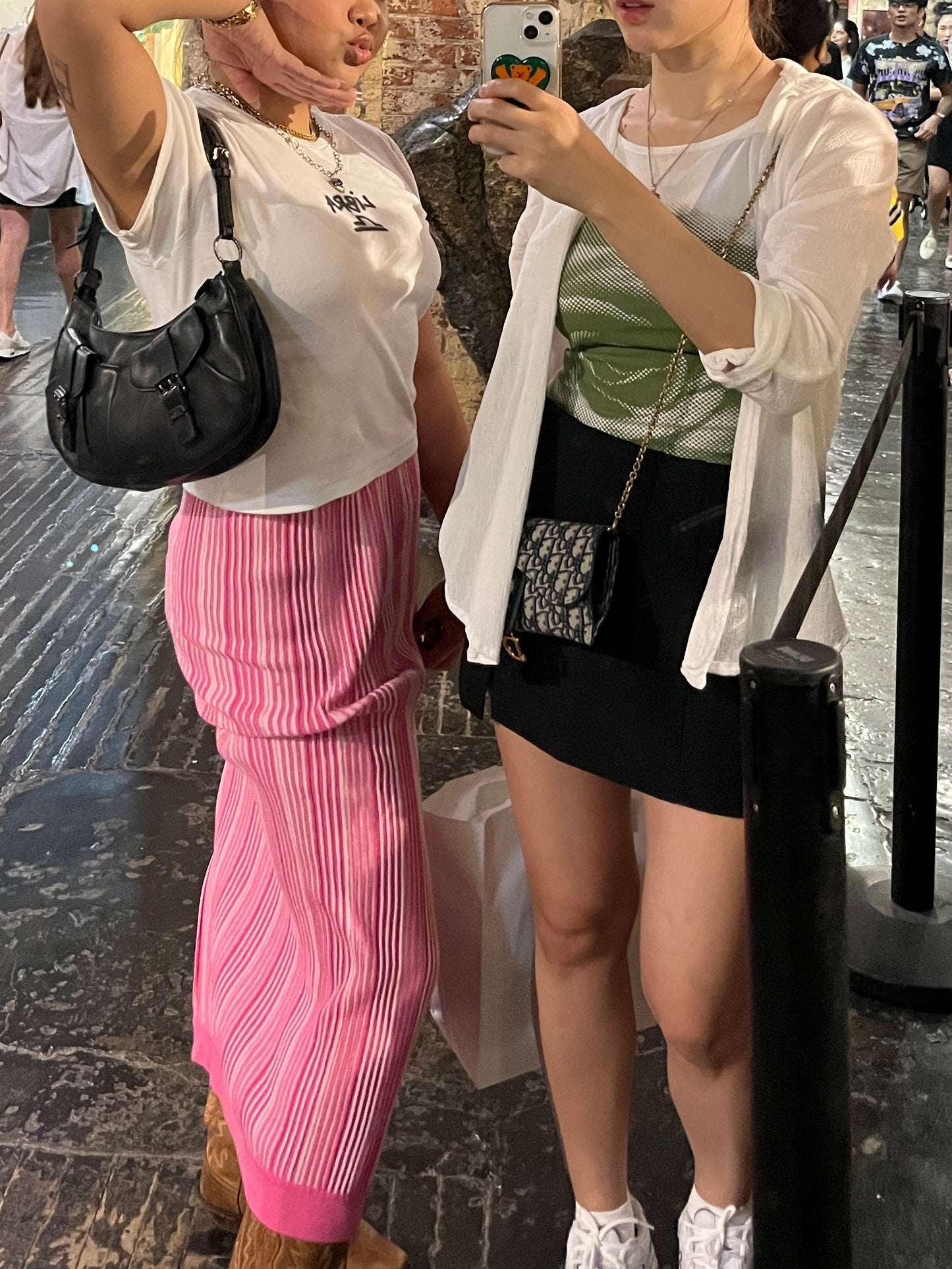 Green rosy top