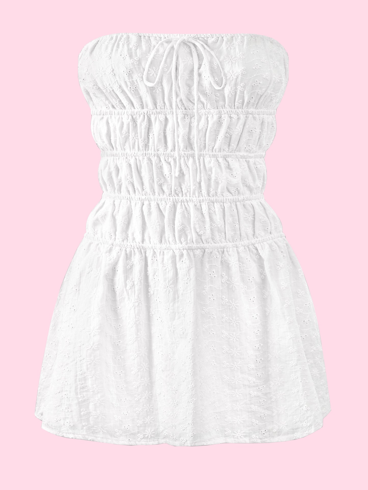 Laikani beach eyelet dress