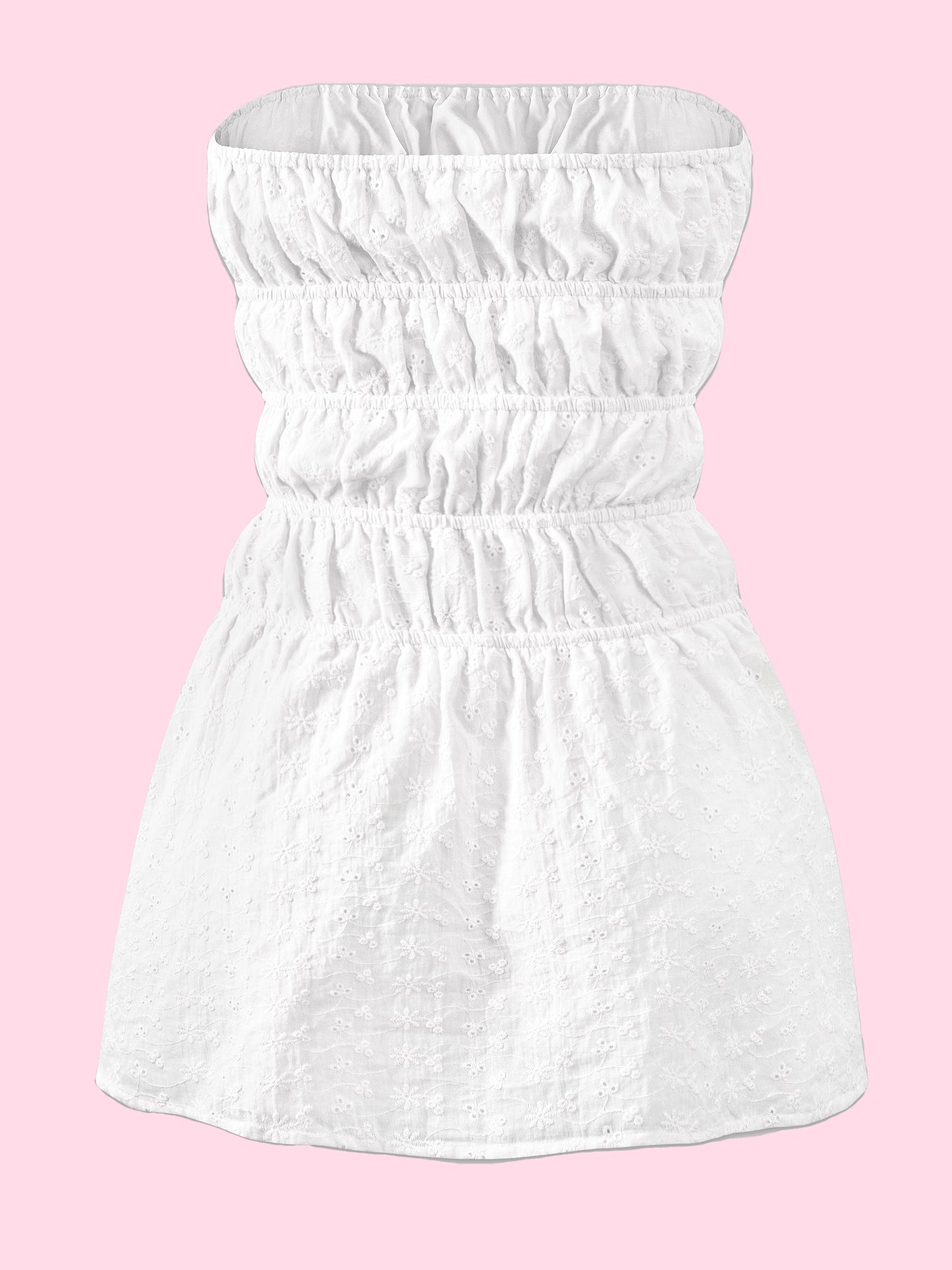 Laikani beach eyelet dress