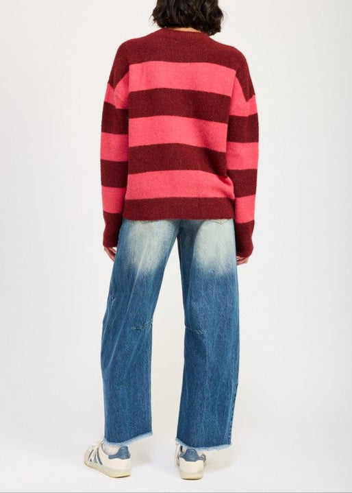 DUBLIN OVERSIZED STRIPED SWEATER