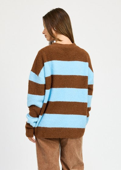 DUBLIN OVERSIZED STRIPED SWEATER