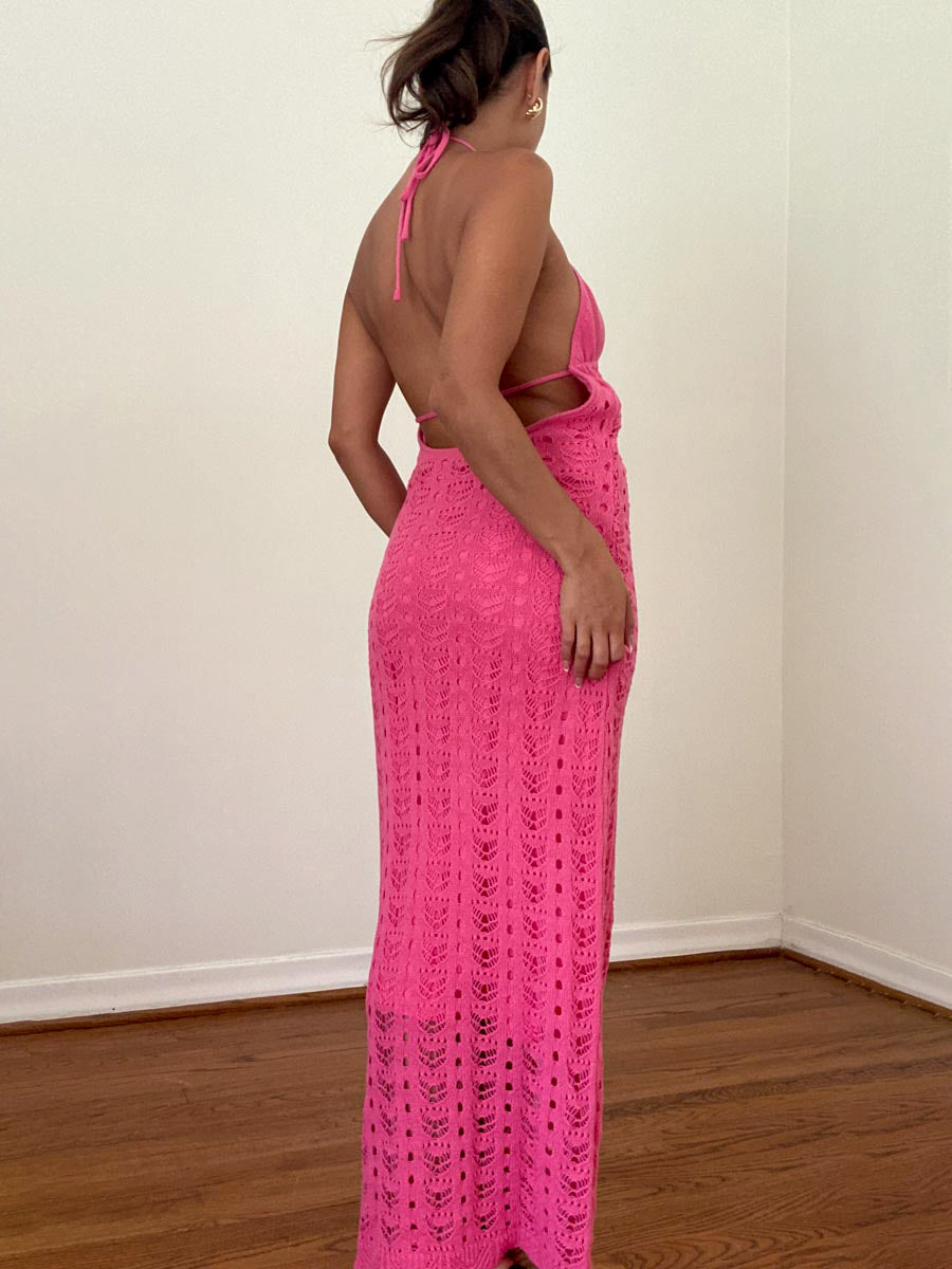 Leilani Crochet Maxi Dress