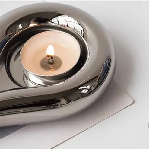 Lumiere Ceramic Candle Holder