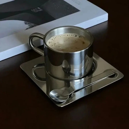 Mono Stainless Steel Coffee Cup Set